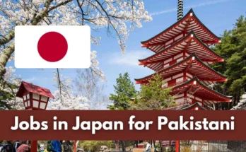 Jobs in Japan for Pakistani