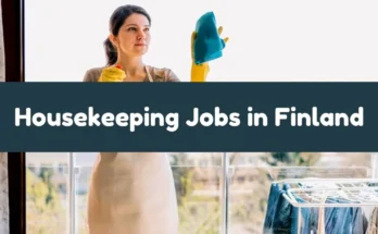 Housekeeping Jobs in Finland