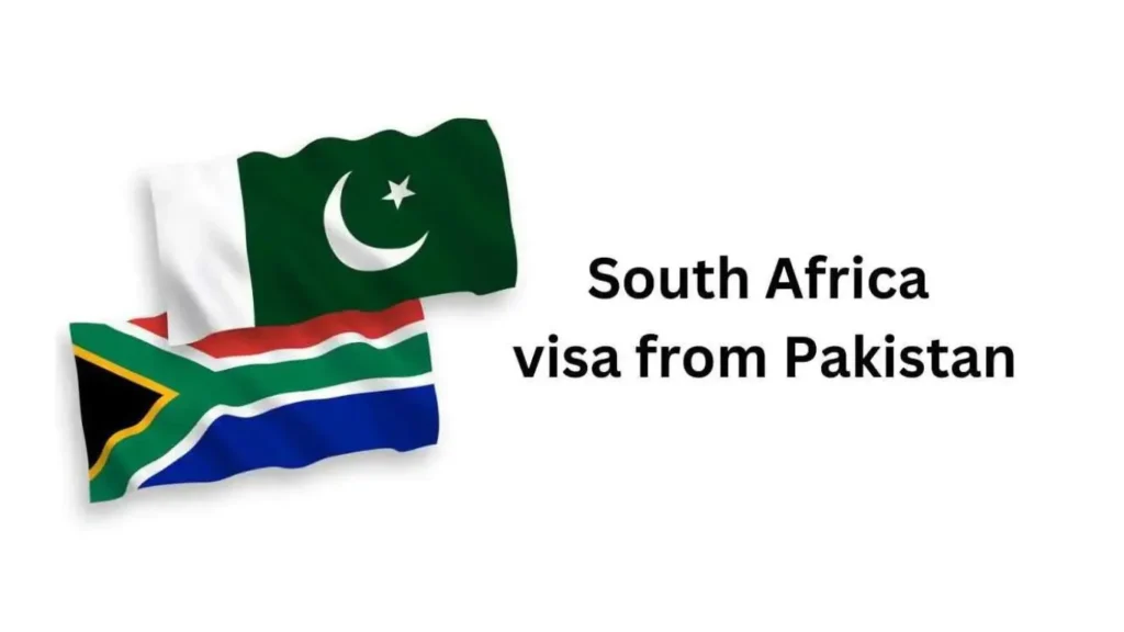 South Africa visa from Pakistan