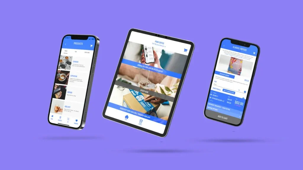 Mobile App Coffee Small